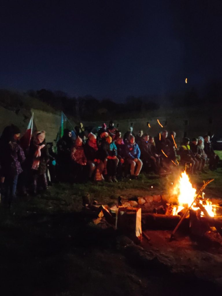 Nasi skauci uczcili święto Odzyskania Niepodległości