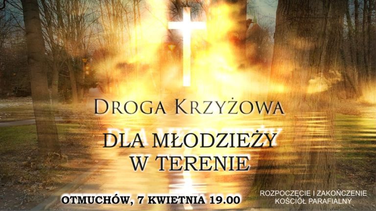 Droga Krzyżowa dla młodzieży.