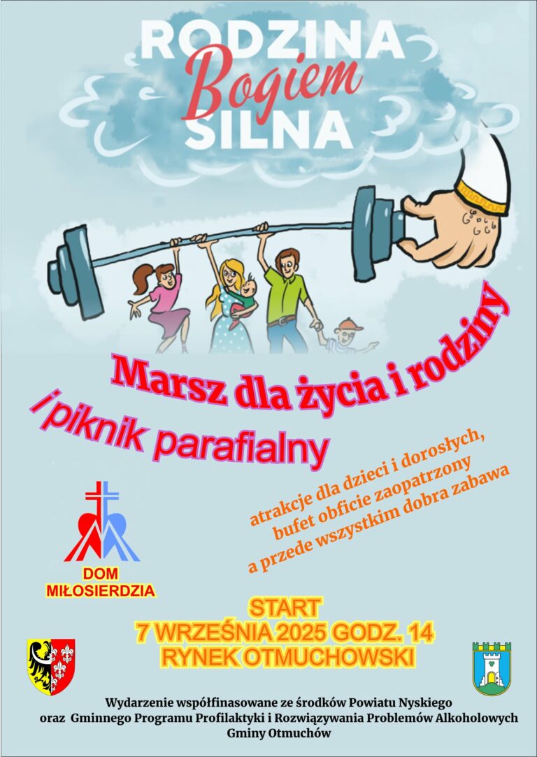 Marsz dla Życia i Rodziny oraz piknik parafialny – 07.09.2025
