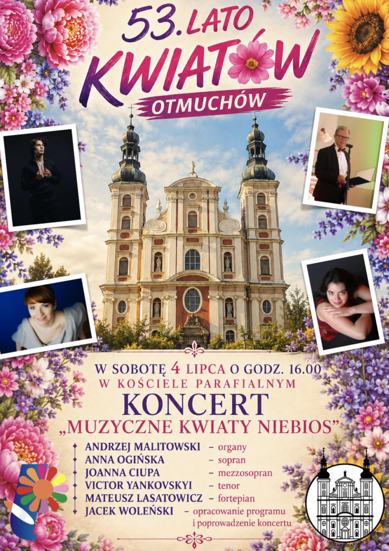 MUZYCZNE KWIATY NIEBIOS – 53. LATO KWIATÓW – 04.07.2026